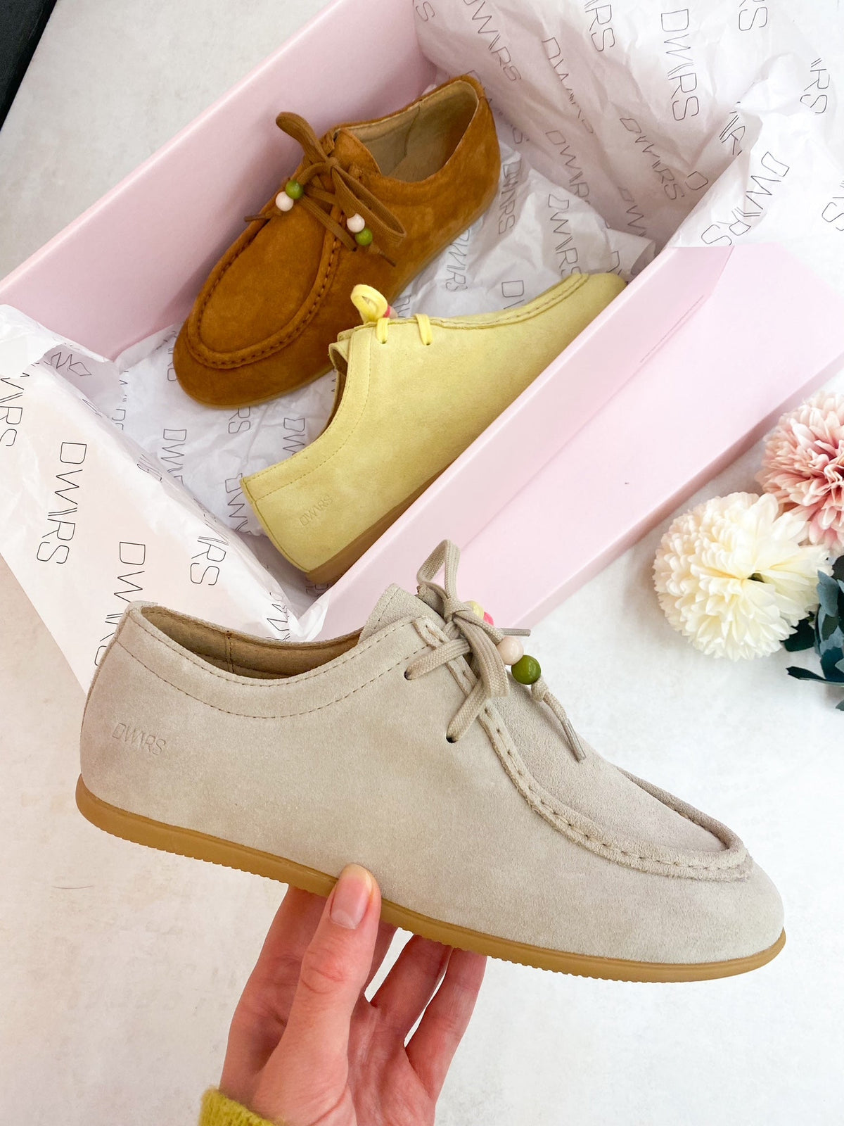 LAVAL suede - Loafers | Sand