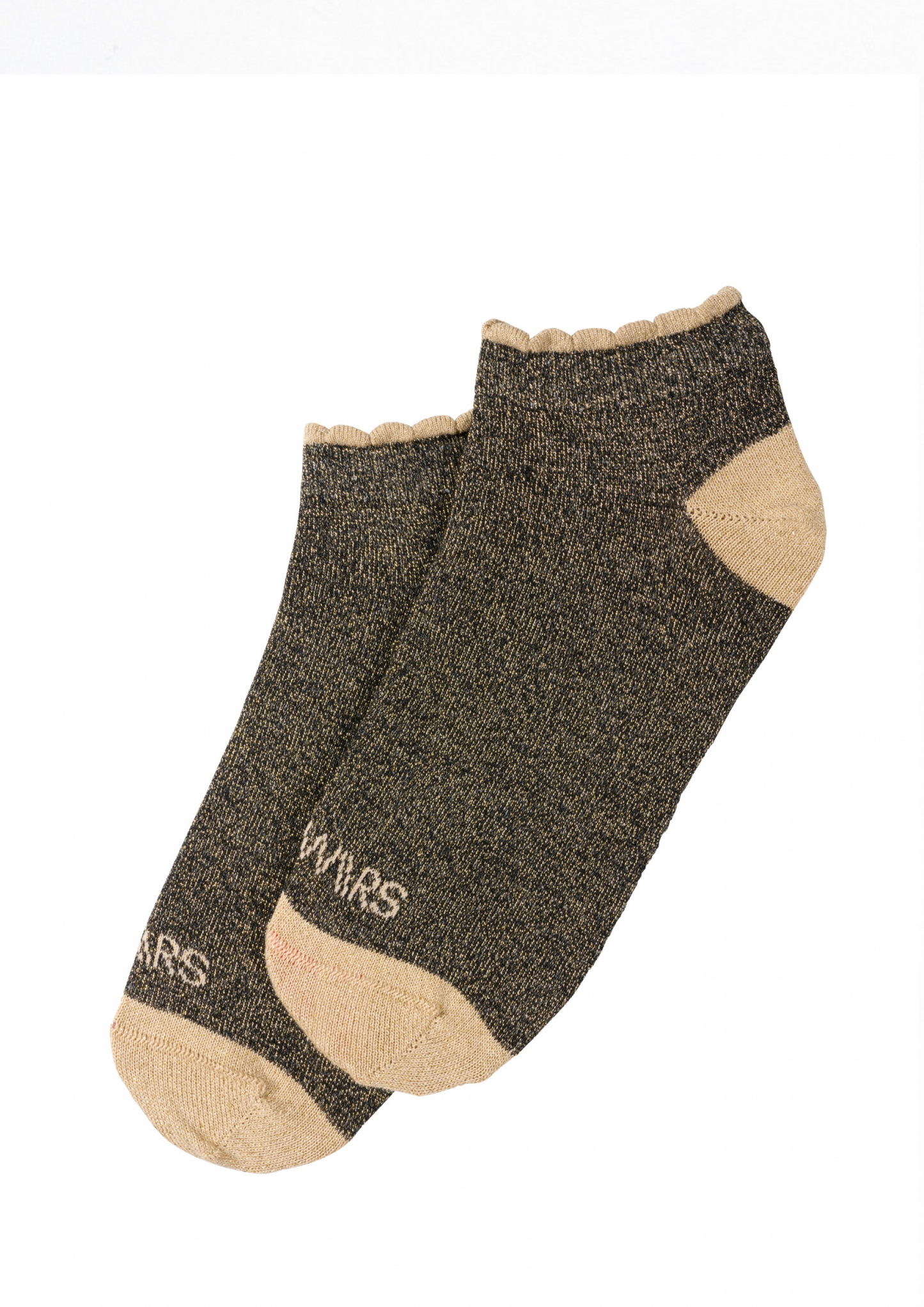 LIZZY SOCKS - Sokken | Black / Gold