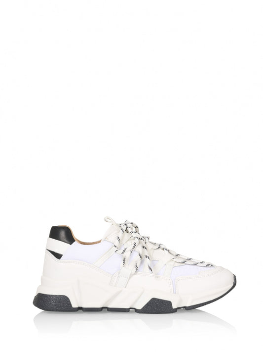 LOS ANGELES leer - Sneakers | Black / White