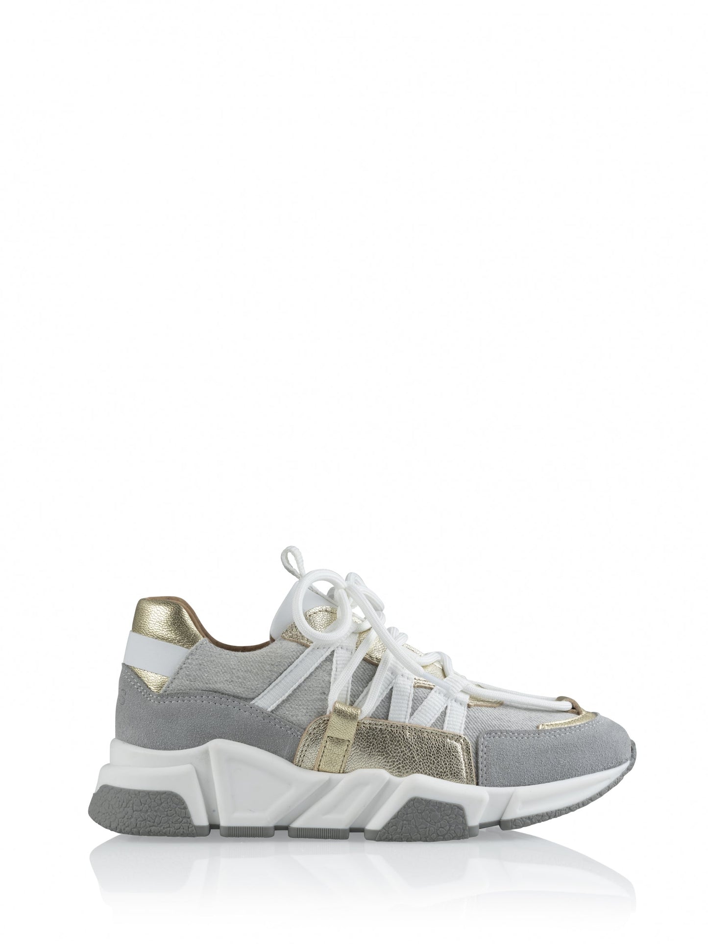 LOS ANGELES denim - Sneakers | Champagne / Grey
