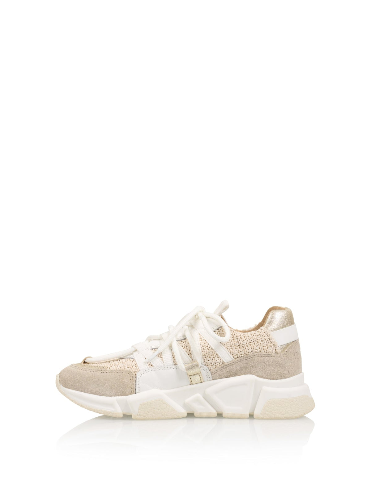 LOS ANGELES raffia - Sneakers | Sand / Champagne
