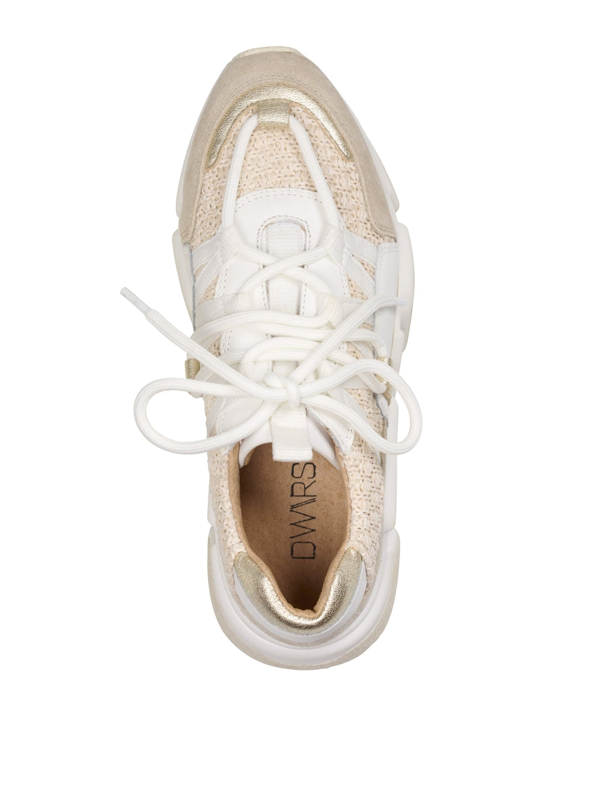 LOS ANGELES raffia - Sneakers | Sand / Champagne
