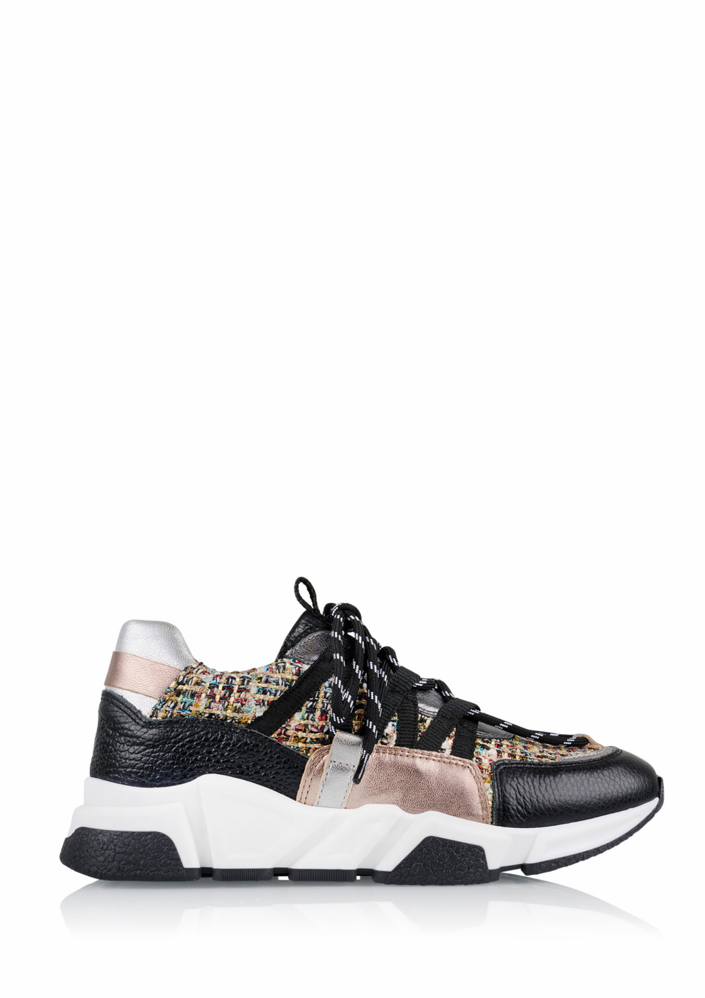 LOS ANGELES tweed - Sneakers | Black / Stone
