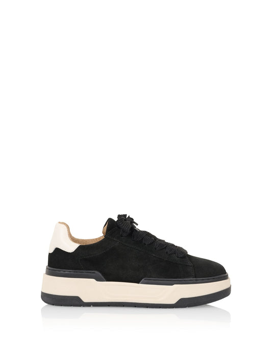 LOT suede - Sneakers | Black / Off white
