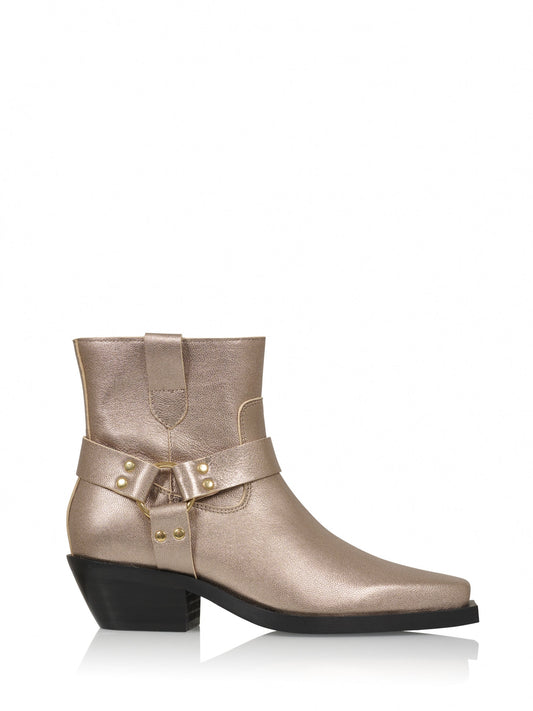 LOUIS metallic - Westernboots | Stone