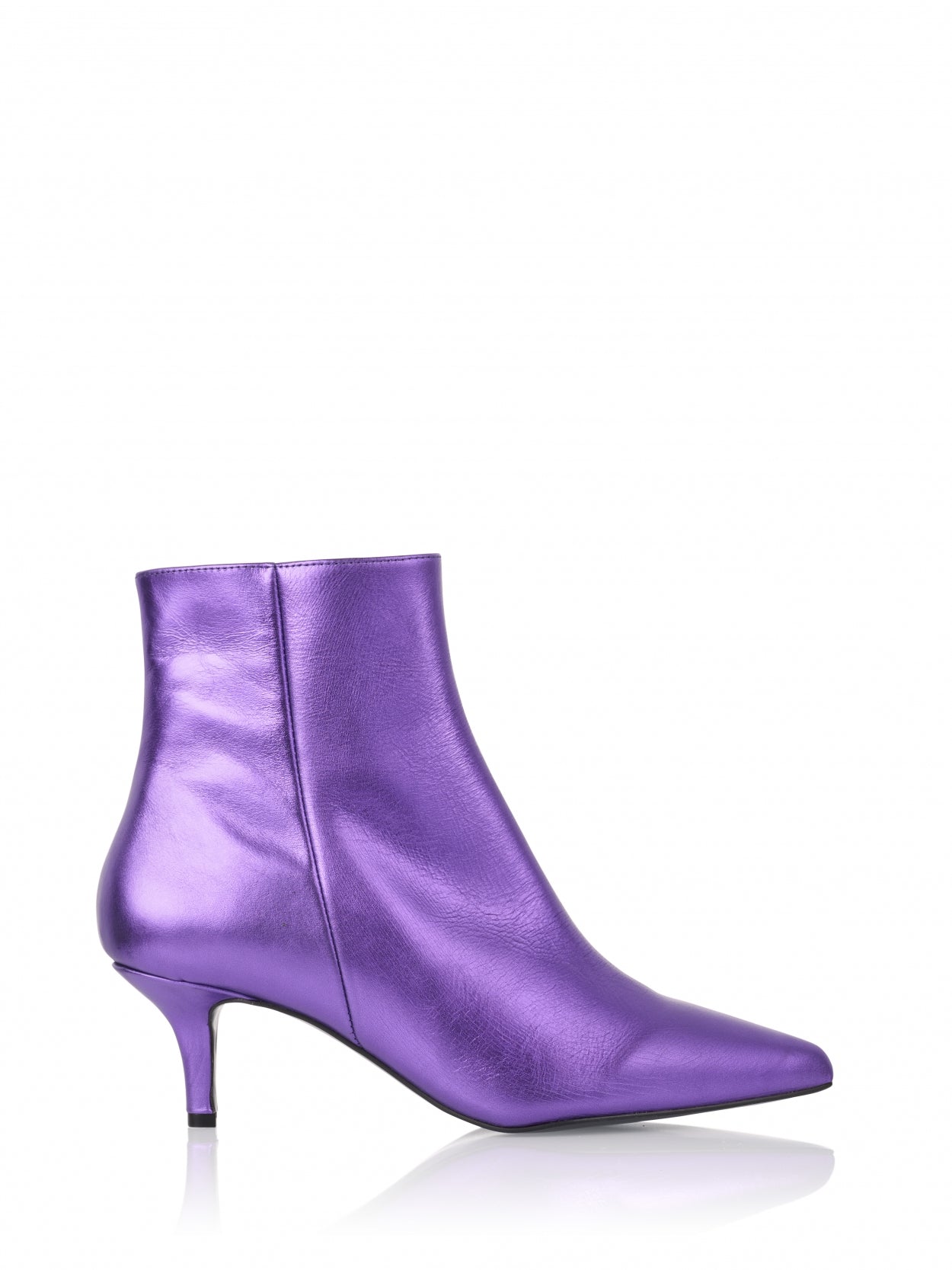LUGO metallic - Enkellaarsjes | Purple