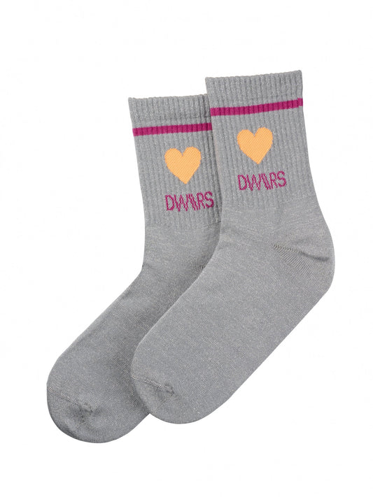 LYLA SOCKS GLITTER - Sokken | Silver