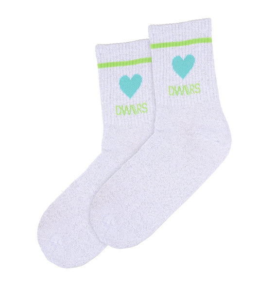LYLA SOCKS glitter - Sokken | Silver / Green