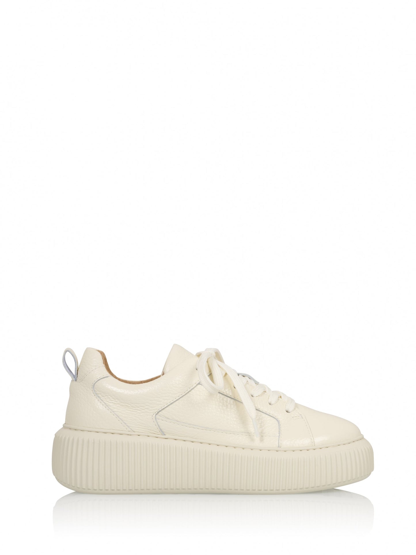 MADISON Leder-Sneaker | Off-White