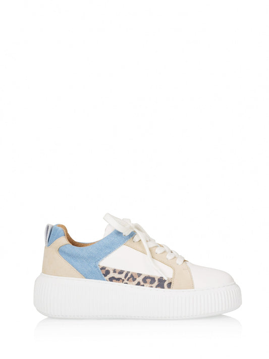 MADISON leopard - Sneakers | Sand / Jeans