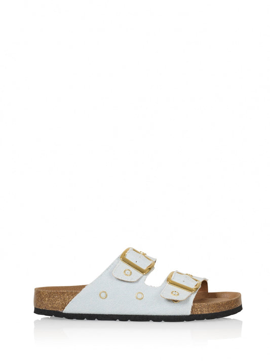MADRID denim - Slippers | Lt. Jeans