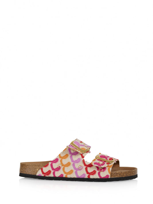 MADRID - slippers | Pink / Orange