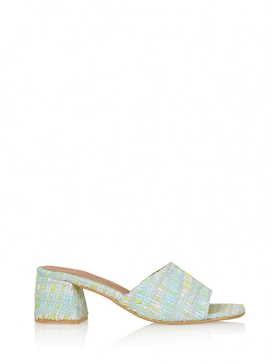 MARBELLA tweed - Hakken | Apple / Silver