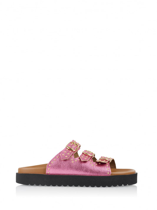 MIAMI metallic - Slippers | Pink