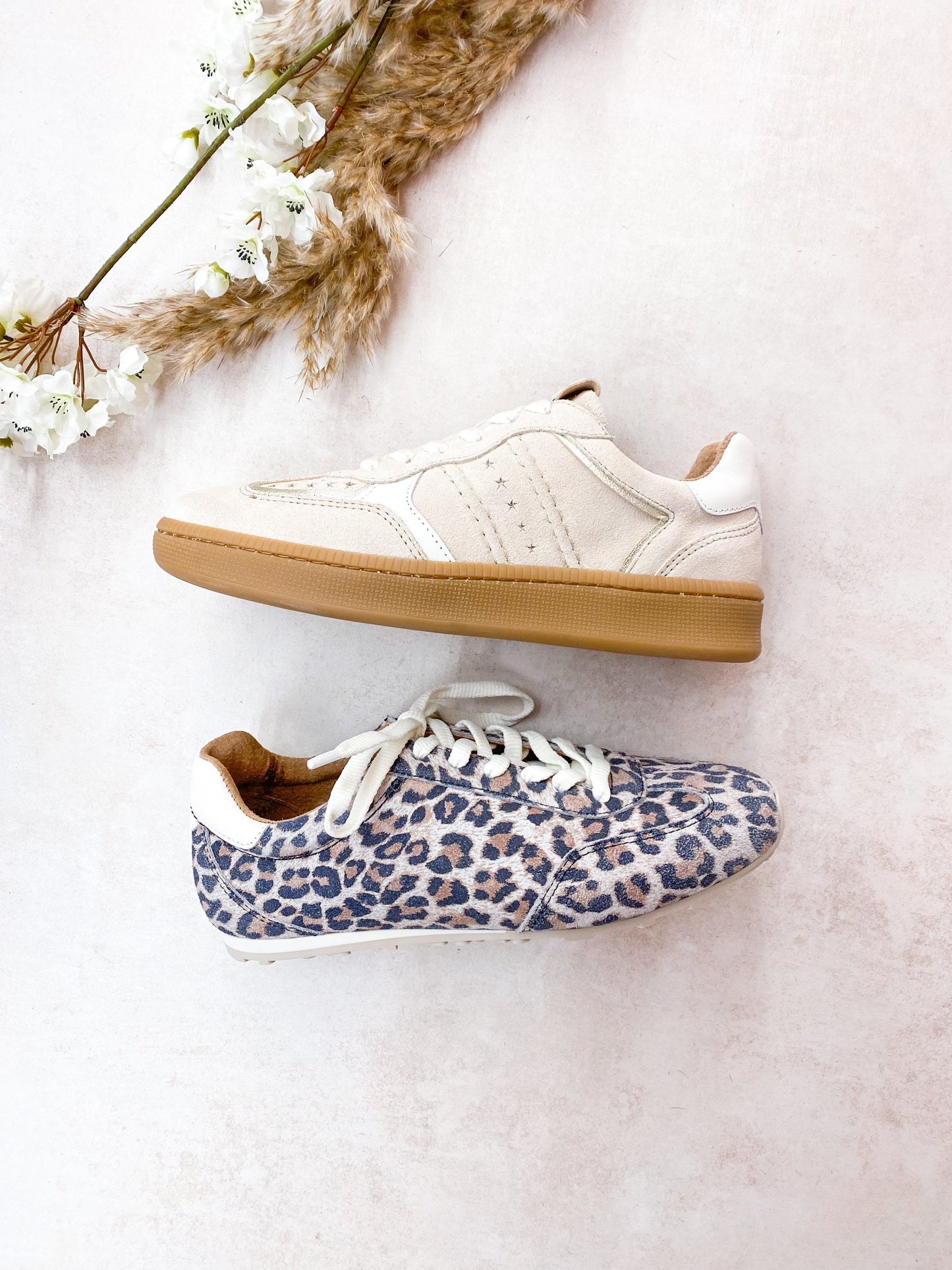 MIRABEL suede - Sneakers | Sand / Off white