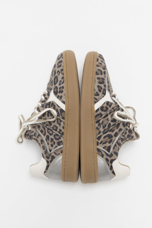MIRABEL leopard - Sneakers | Beige / Steel