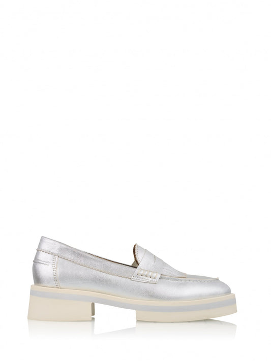 NOVA metallic - Loafers | Silver