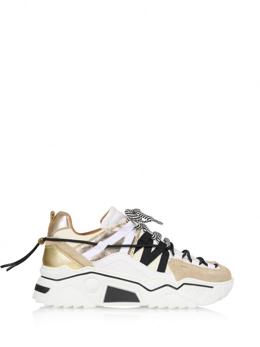 ORION metallic - Sneakers | Sand / Champagne