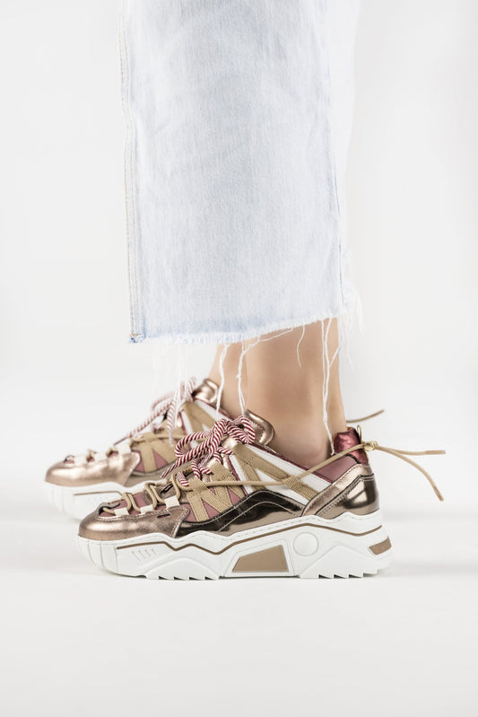 ORION metallic - Sneakers | Cipra / Bordeaux