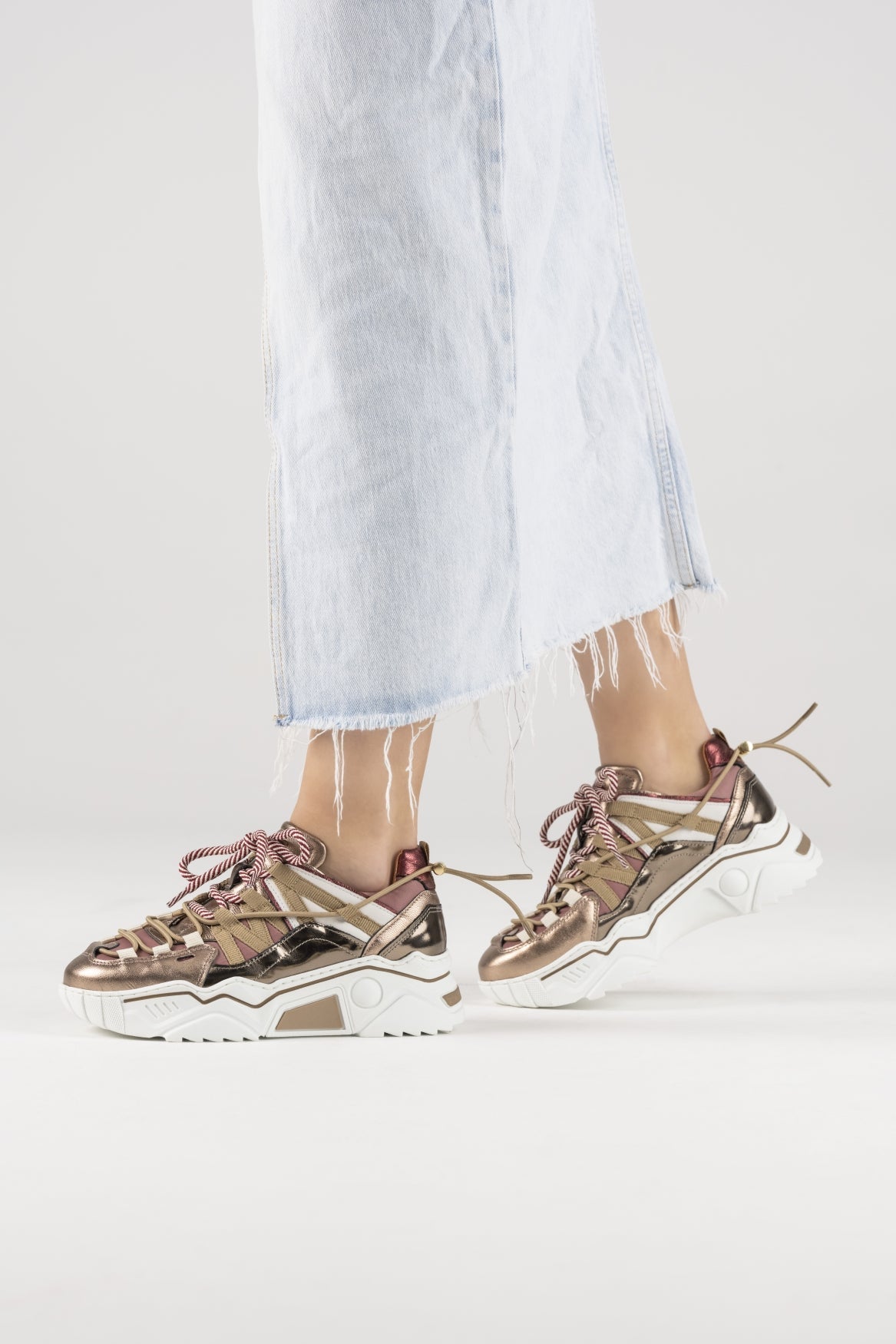 ORION metallic - Sneakers | Cipra / Bordeaux