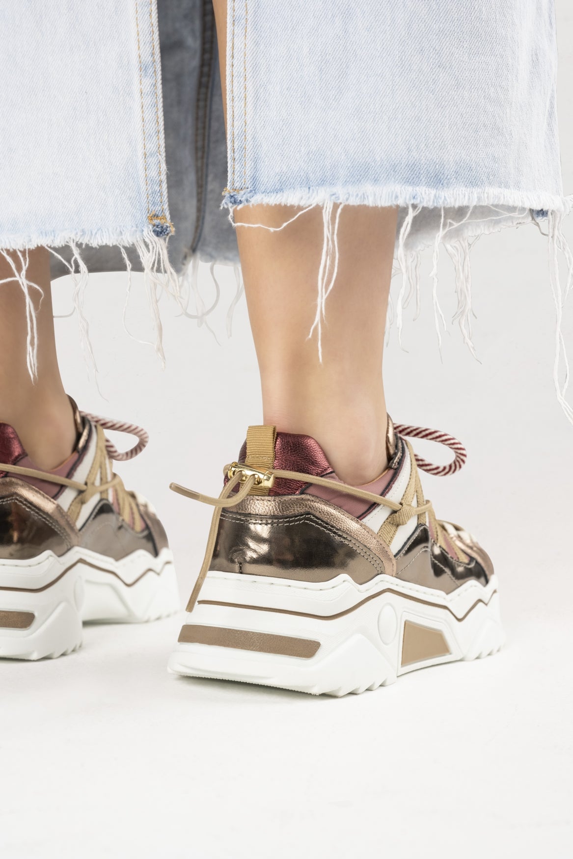 ORION metallic - Sneakers | Cipra / Bordeaux