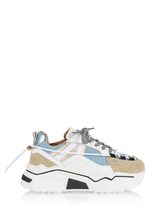 ORION KIDS denim - Sneakers | Sand / Jeans