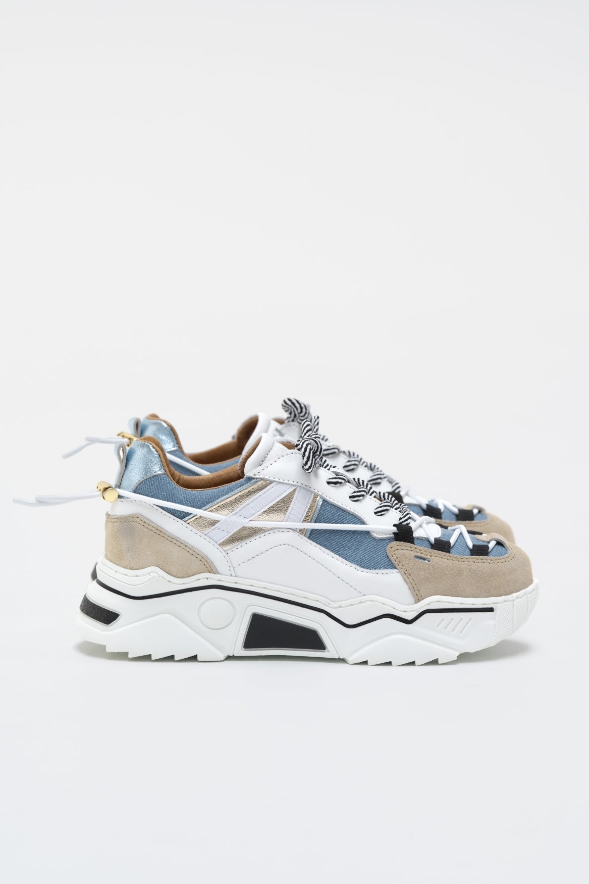 ORION KIDS denim - Sneakers | Sand / Jeans