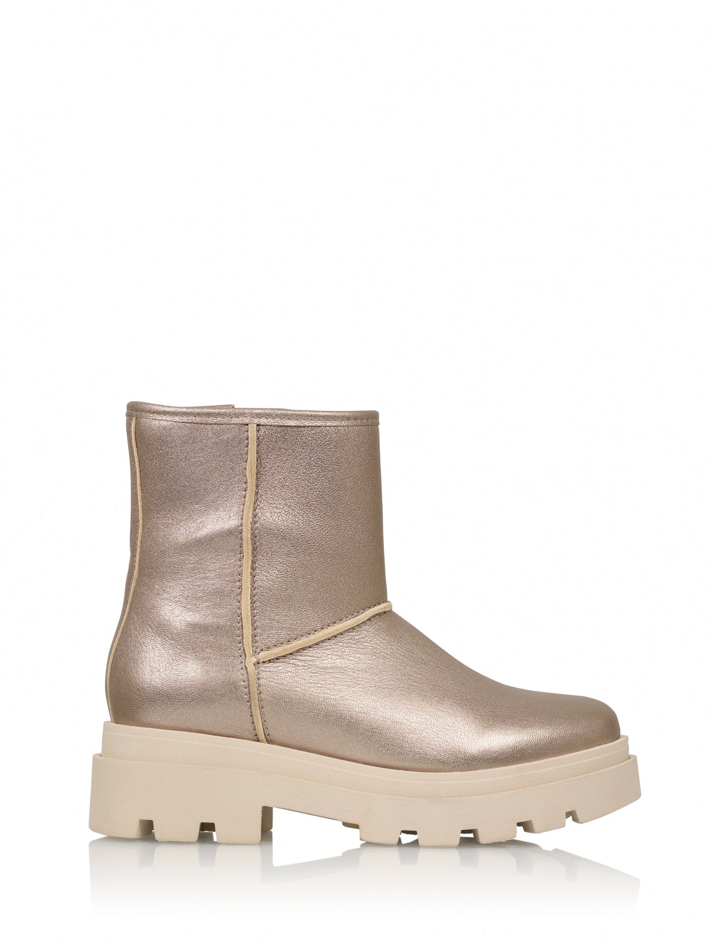 OSLO metallic - Bikerboots | Stone