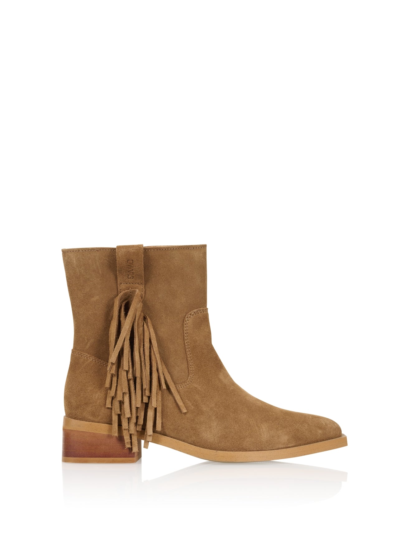 PALS suede - Enkellaarsjes | Cognac