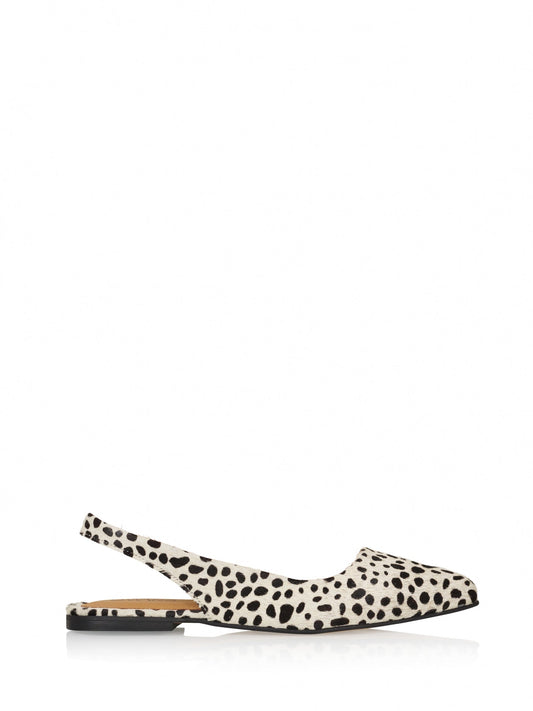 PARMA cheeta hair on - Loafers | White / Black