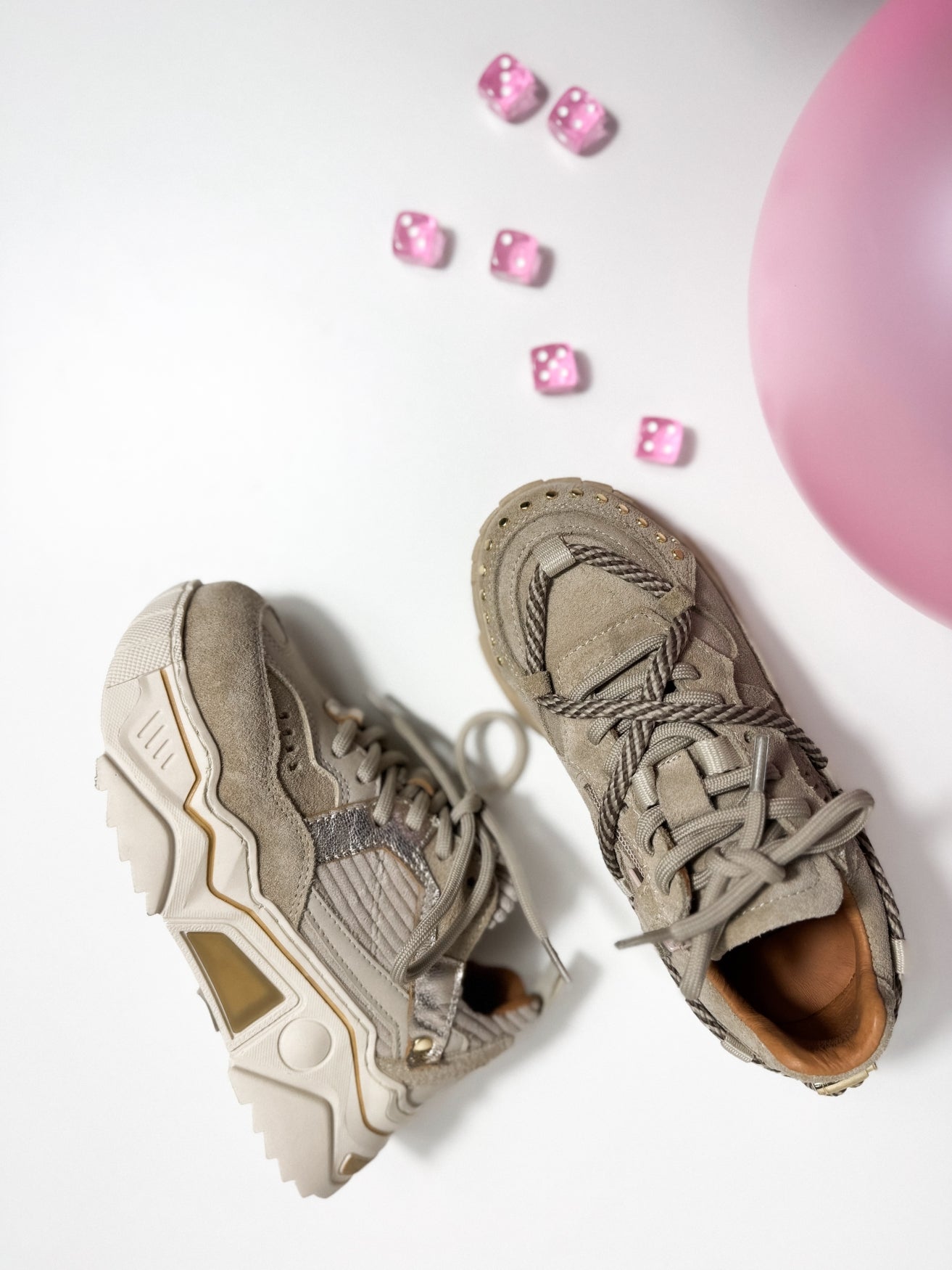 PLUTO KIDS corduroy - Sneakers | Beige