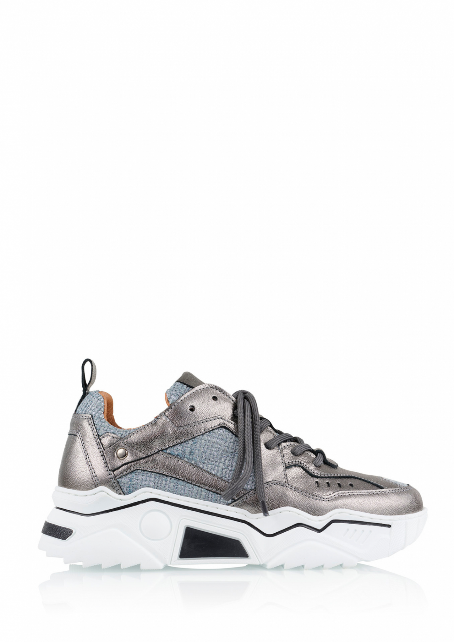 PLUTO metallic - Sneakers | Steel