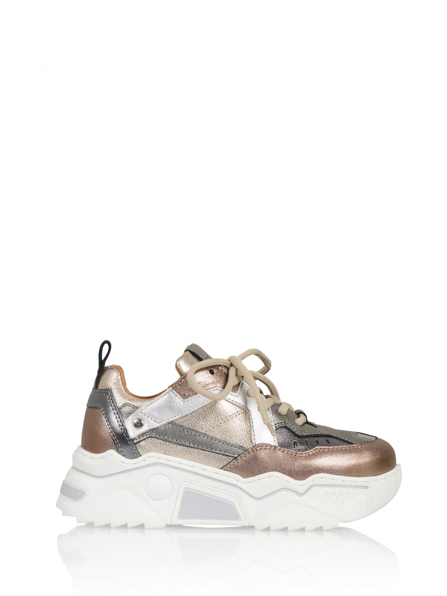 PLUTO KIDS metallic - Sneakers | Stone / Cipra