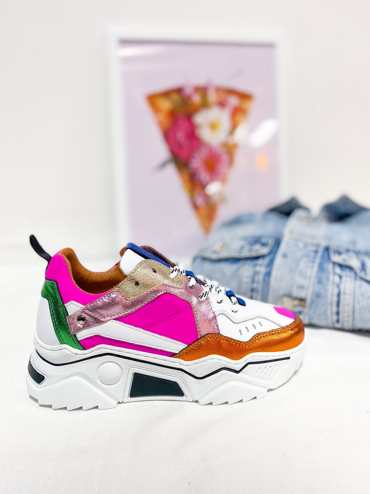 PLUTO multi - Sneakers | White / Multi