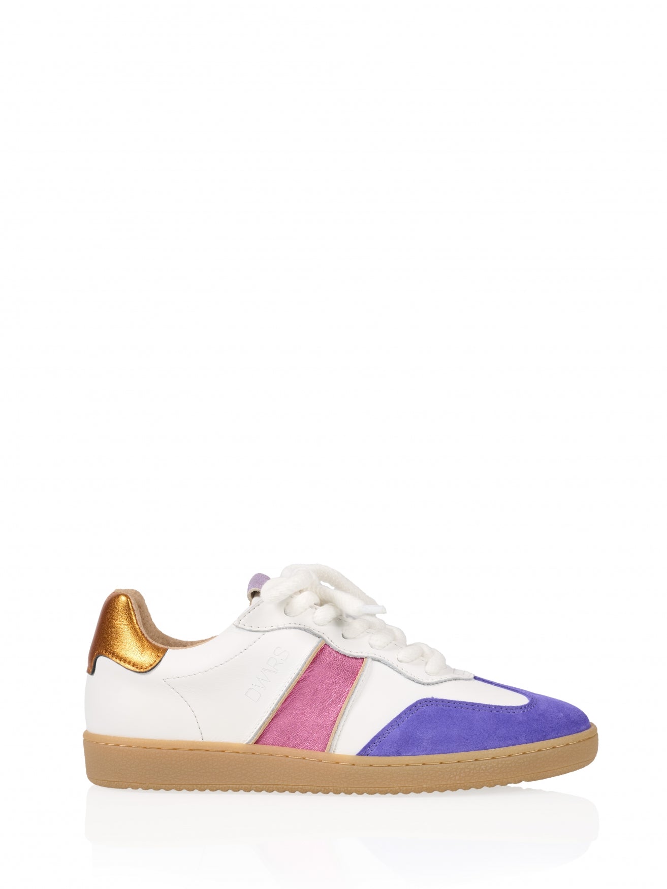 POONA leer - Sneakers | Pink / Purple