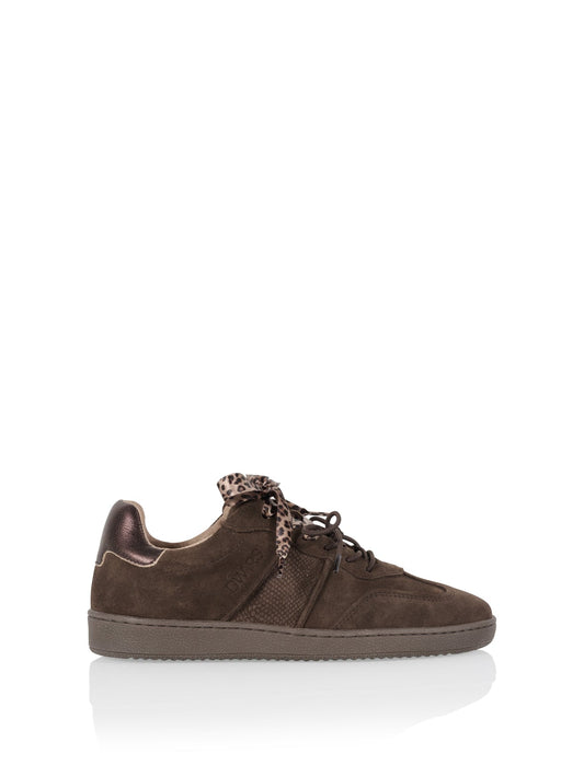 POONA suede - Sneakers | Dark Brown