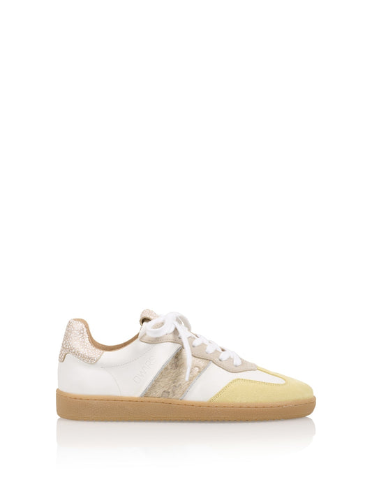 POONA cow hair on - Sneakers | Butter / Sand