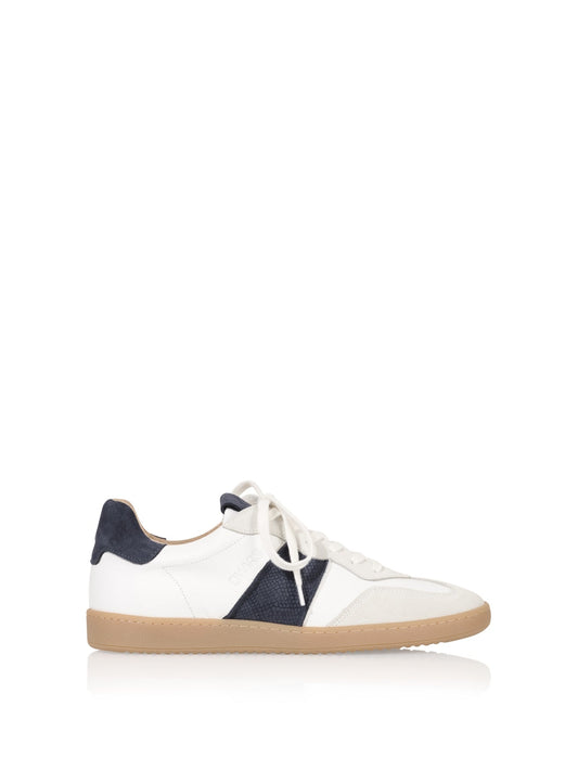 POONA MEN - Sneakers | White / Navy
