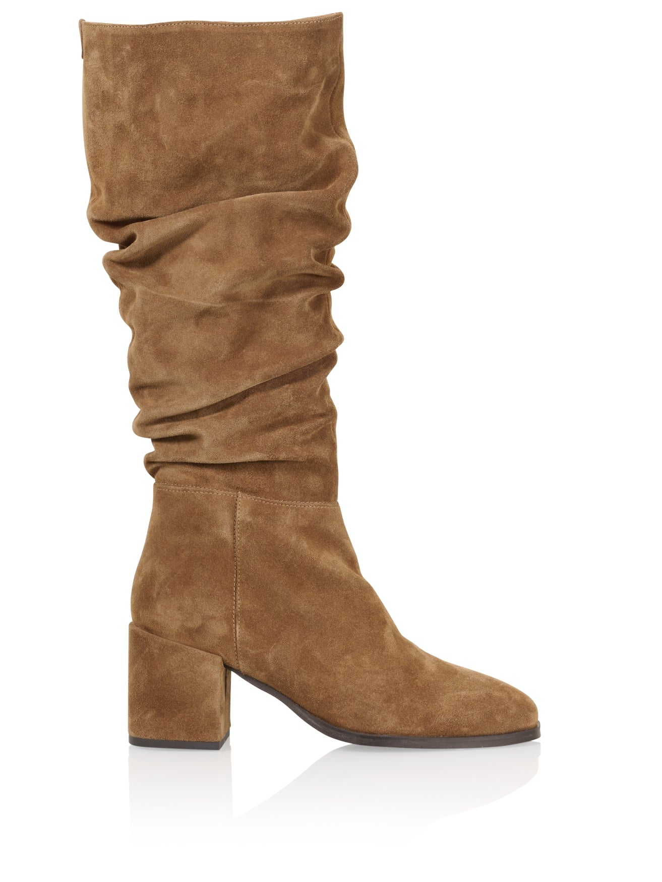 PORTLAND suede - Laarzen | Cognac