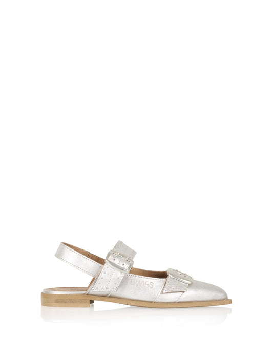 PORT ISABEL metallic - Slingbacks | Silver