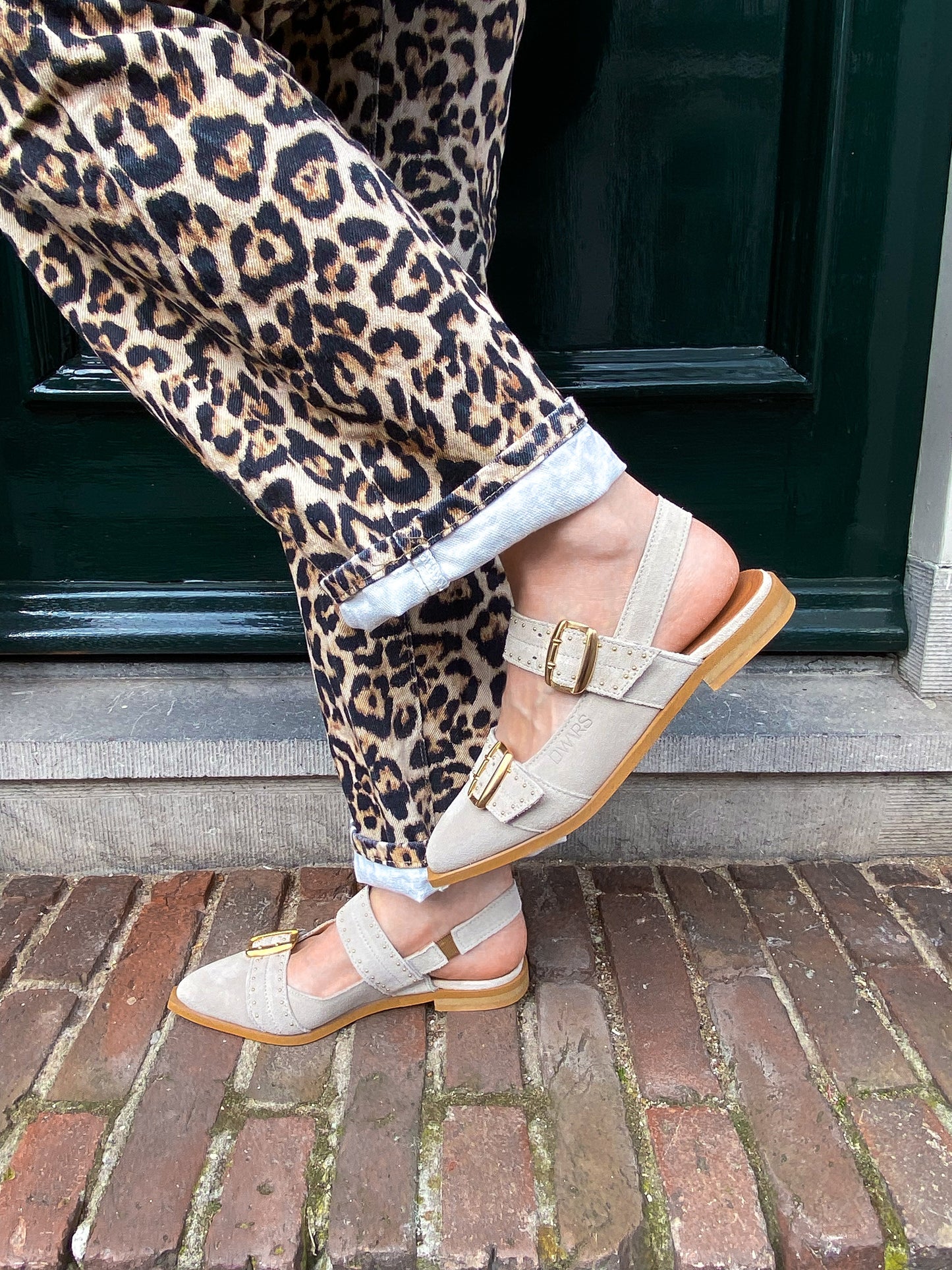 PORT ISABEL suede - Slingbacks | Sand