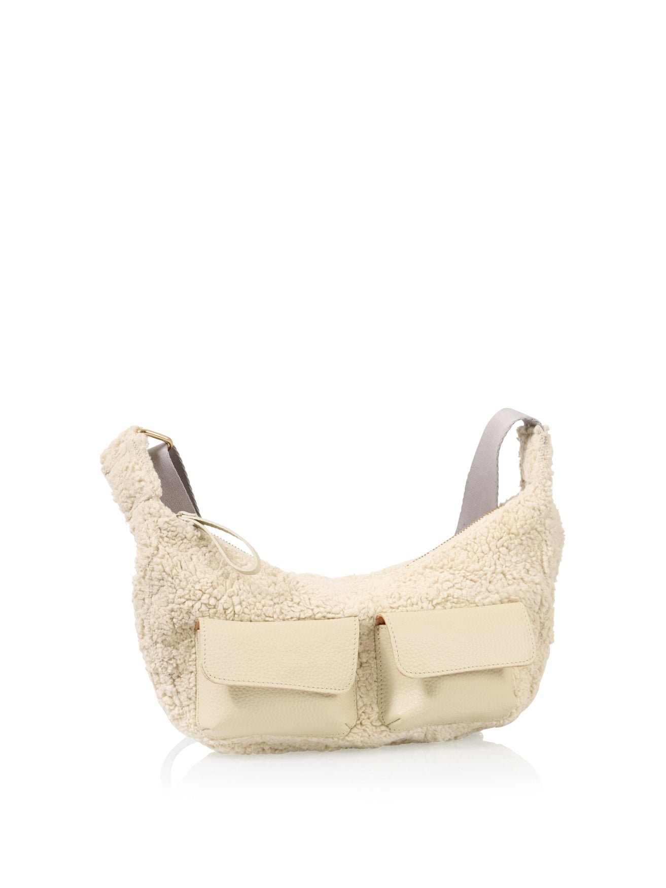 ROSARIO BAG teddy - Tassen | Off white / Grey