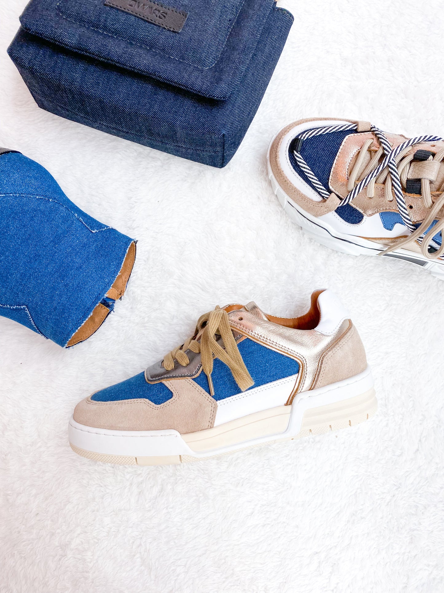 RUGBY denim - Sneakers | Beige / Stone