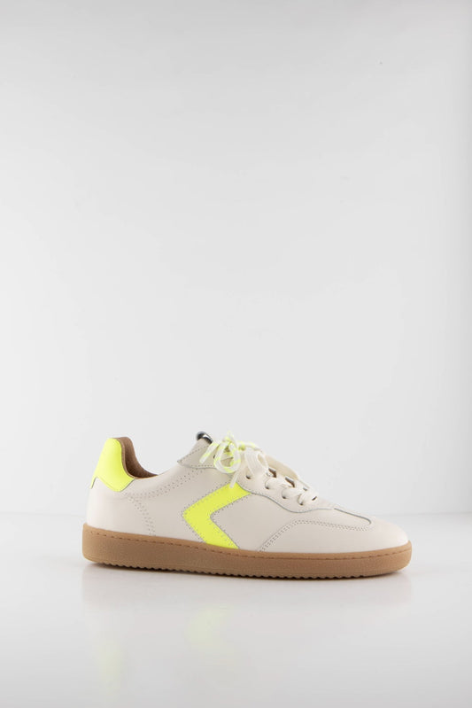 SALTA neon - Sneakers | White / Neon Yellow