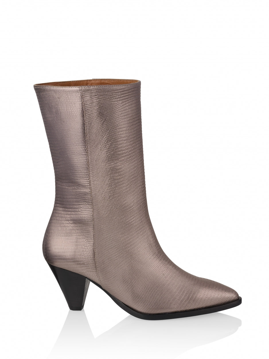 SAMARA metallic - Westernboots | Smoke