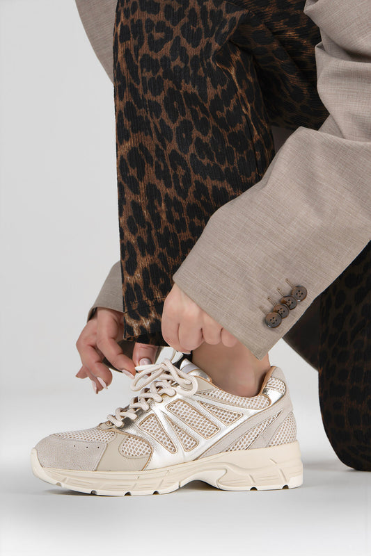 SARU mesh - Sneakers | Beige / Champagne