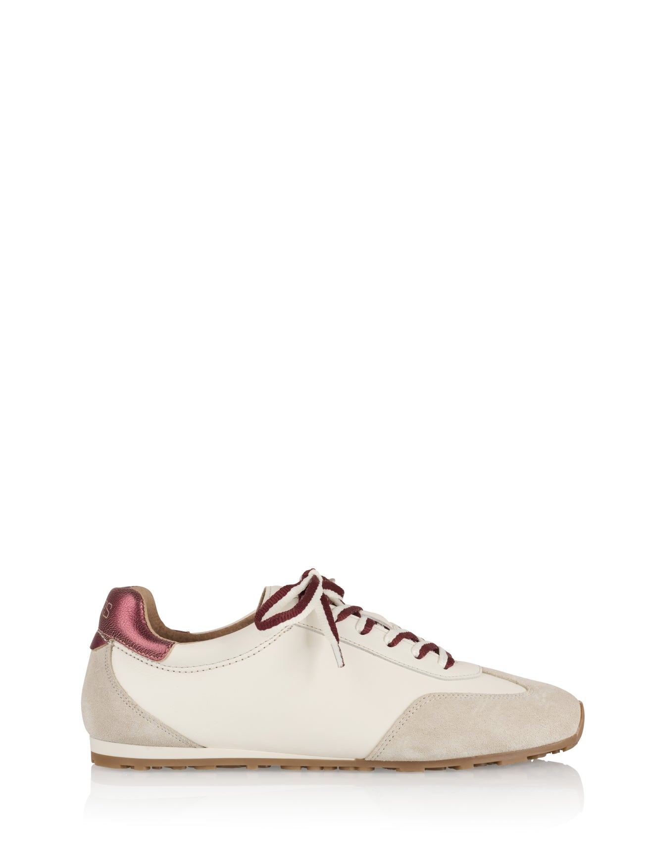 SAVA suede - Sneakers | Off white / Bordeaux