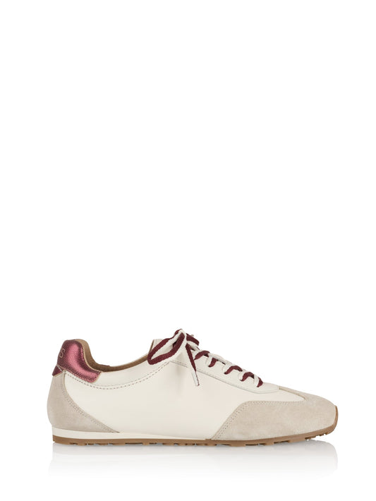 SAVA suede - Sneakers | Off white / Bordeaux