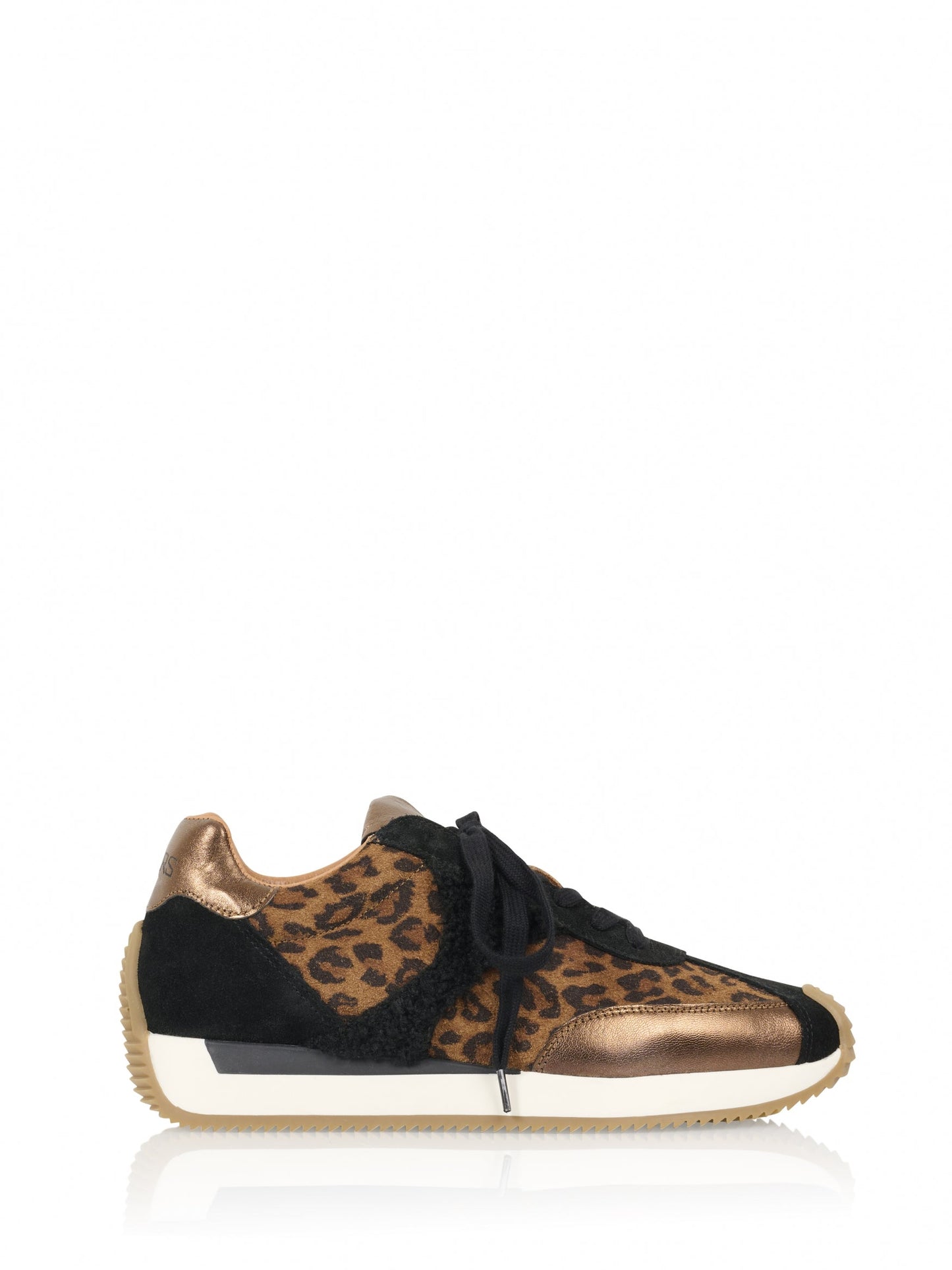 SCOBEY leopard - Sneakers | Black / Cognac