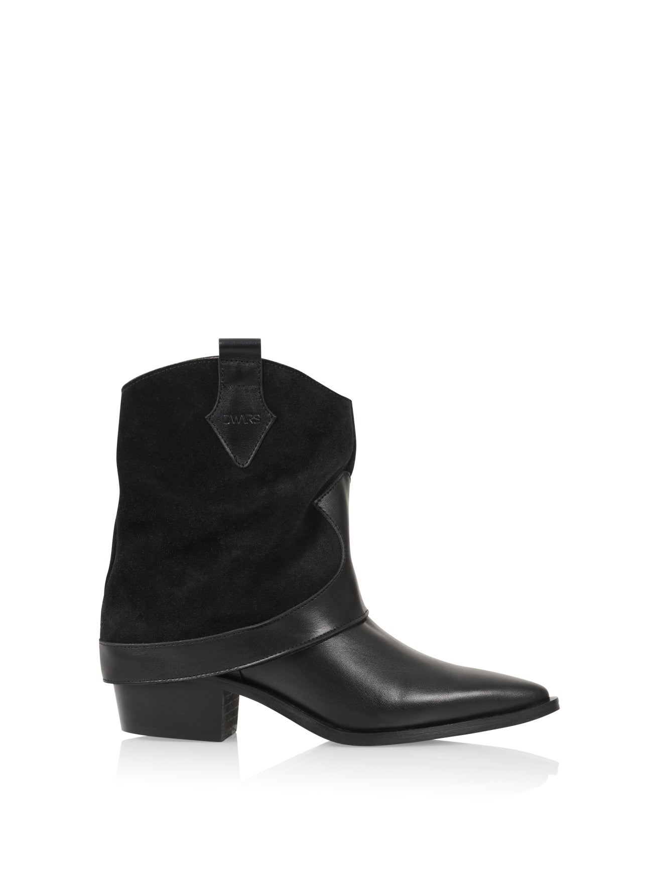 TIRANA suede - Westernlaarzen | Black